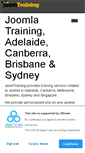 Mobile Screenshot of joomtraining.com.au